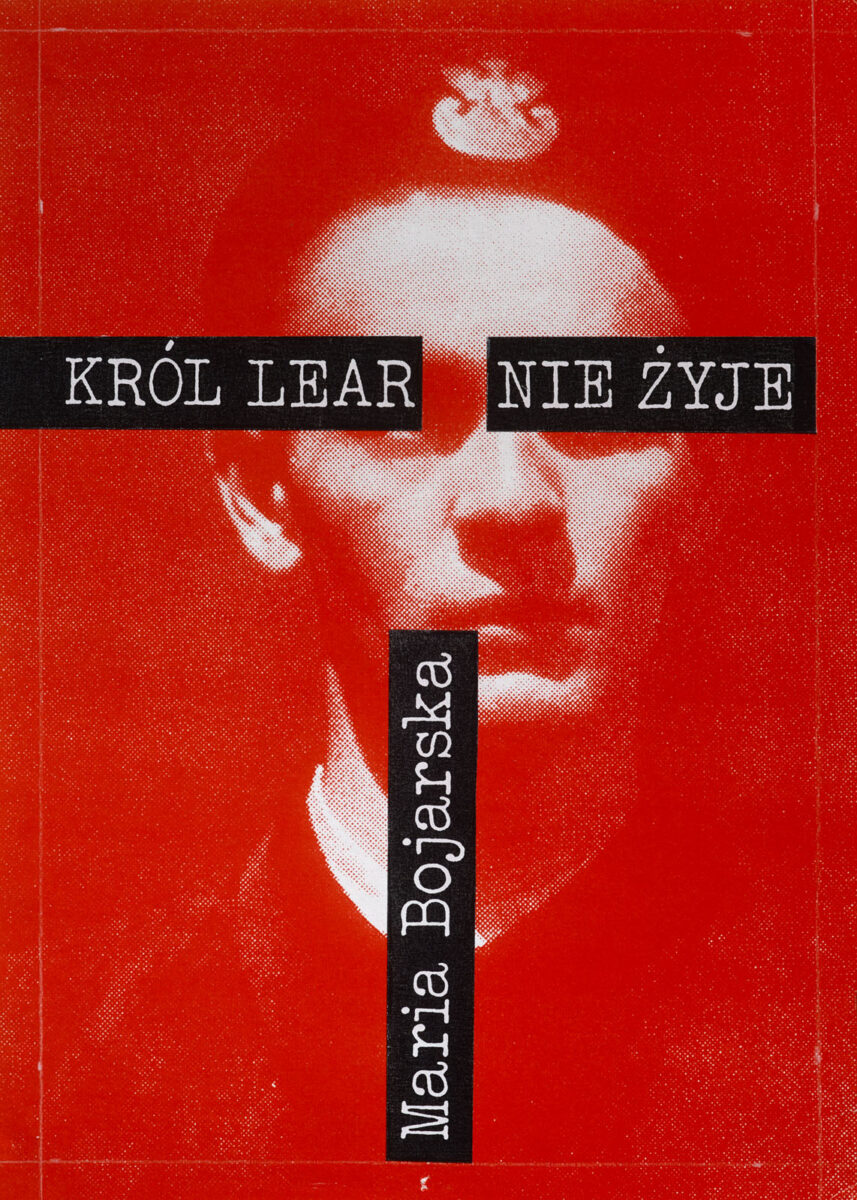 Okładka - Maria Bojarska, Król Lear nie żyje