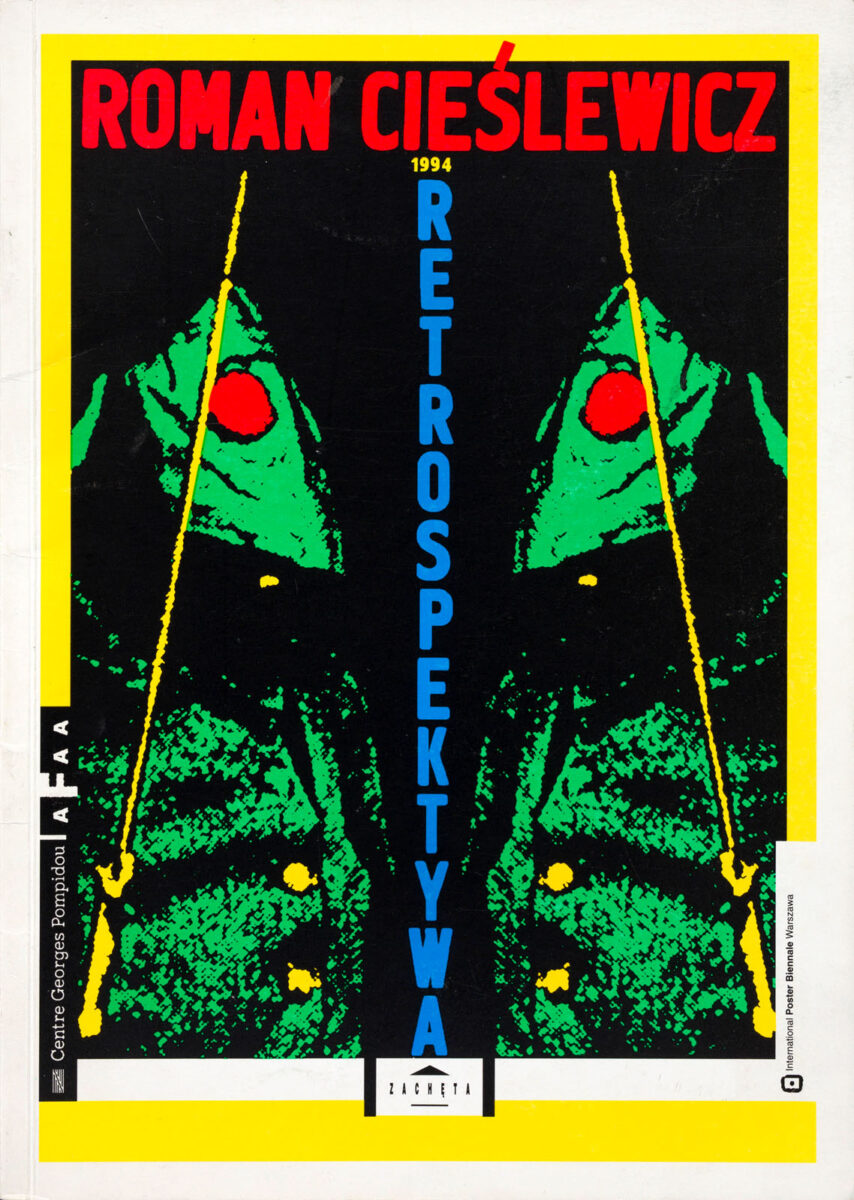 Okładka - Roman Cieślewicz. Retrospektywa 1994, Zachęta