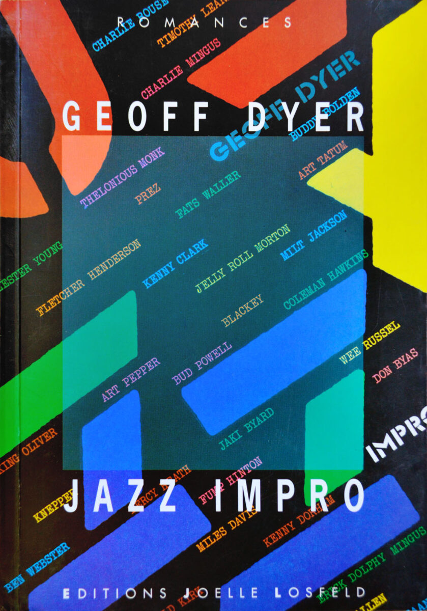 Okładka - Geoff Dyer, Jazz Impro