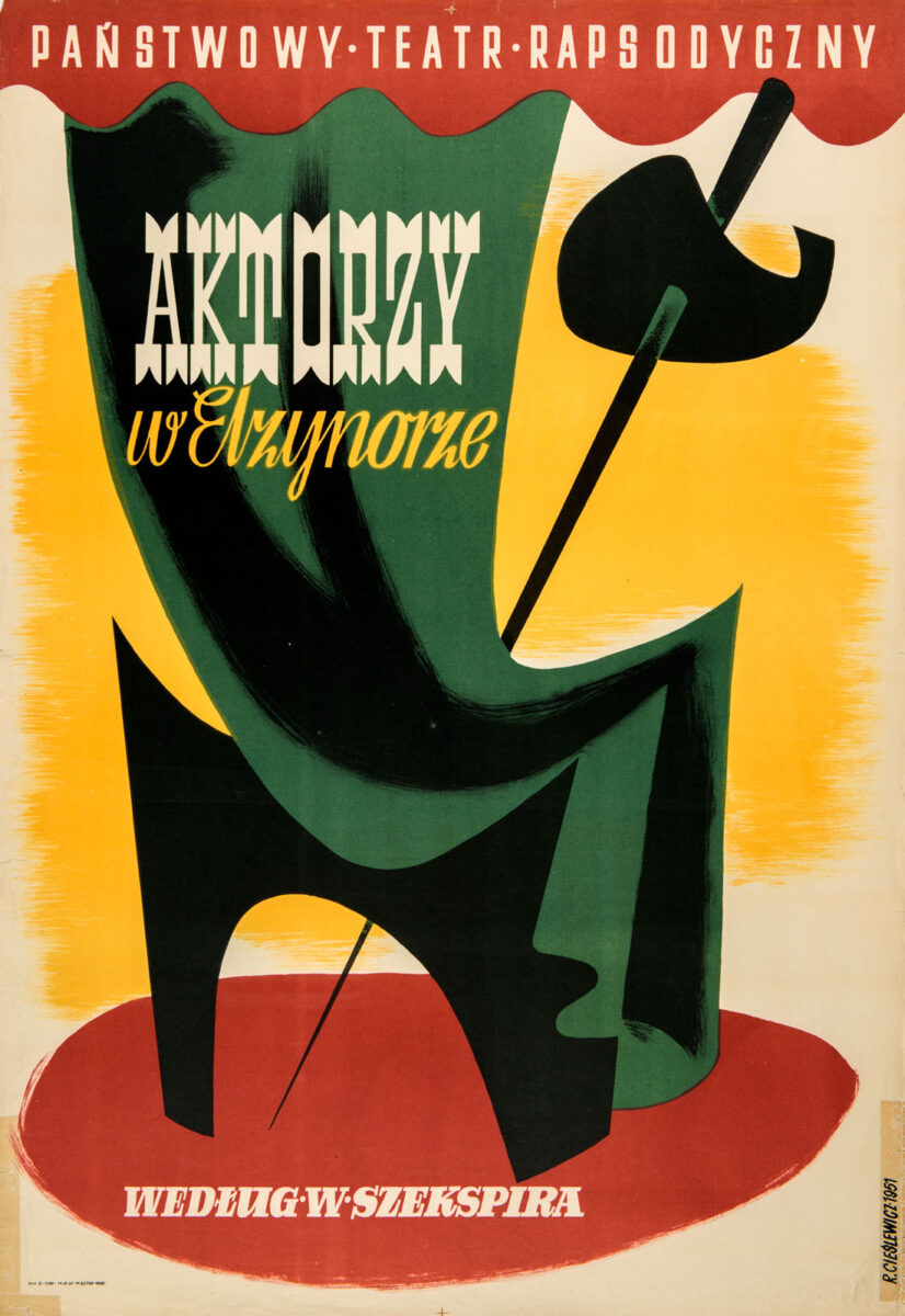 Okładka - Aktorzy w Elzynorze, według W. Szekspira