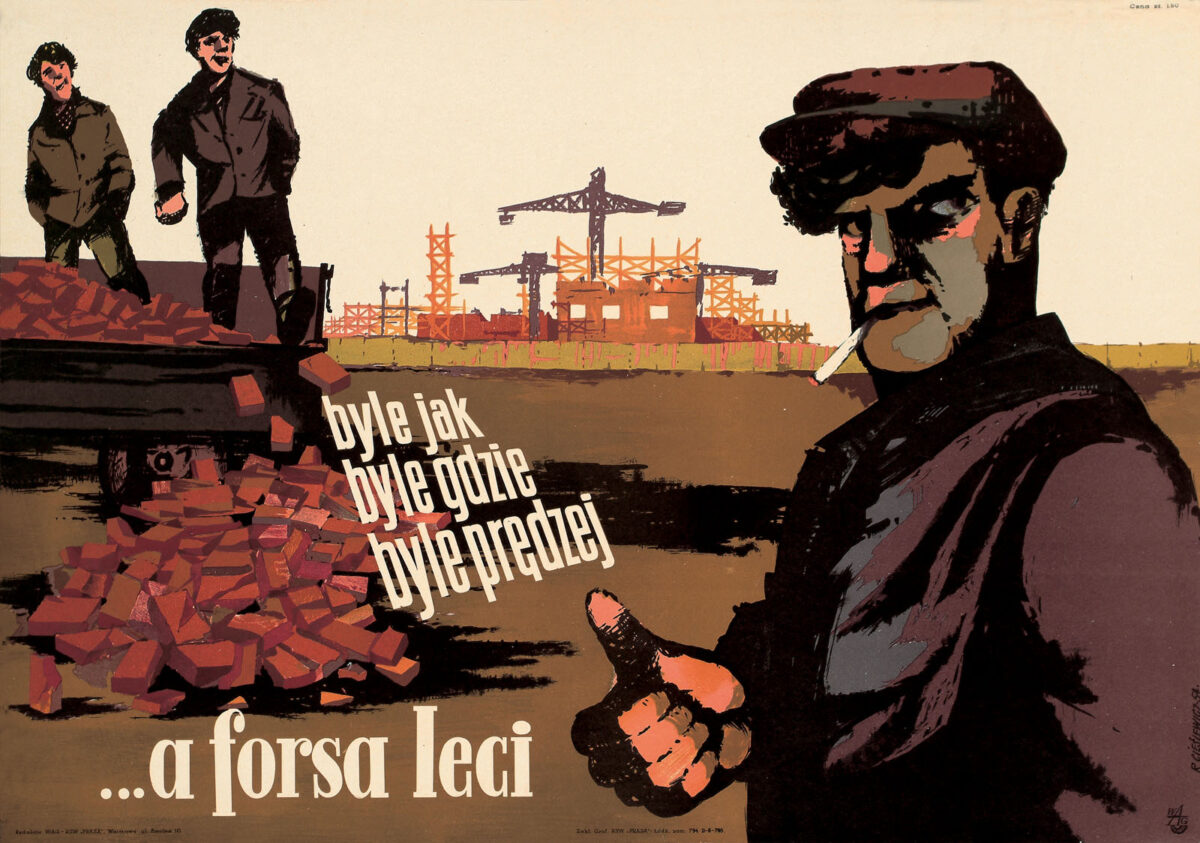 Okładka - Byle jak, byle gdzie, byle prędzej... a forsa leci