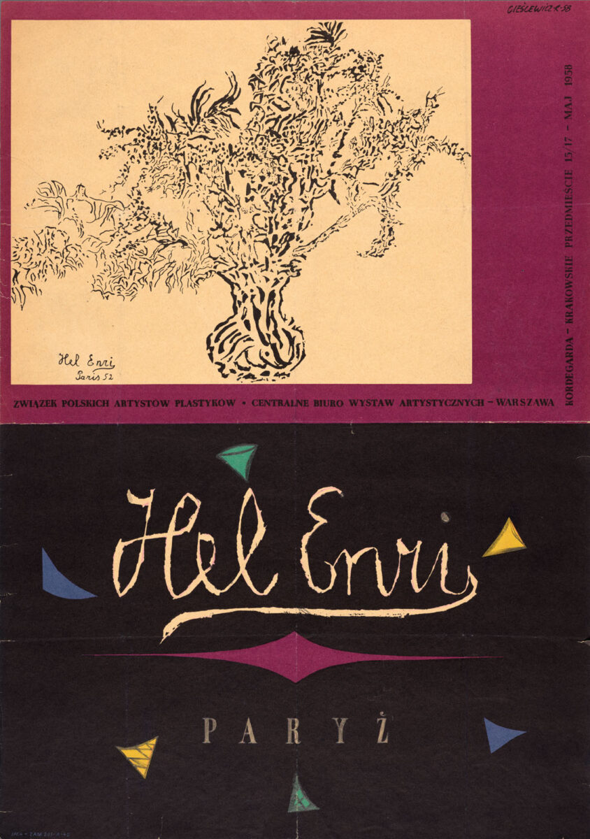 Cover - Hel Enri, Paryż. Kordegrada, Krakowskie Przedmieście, 15/17 maj 1958