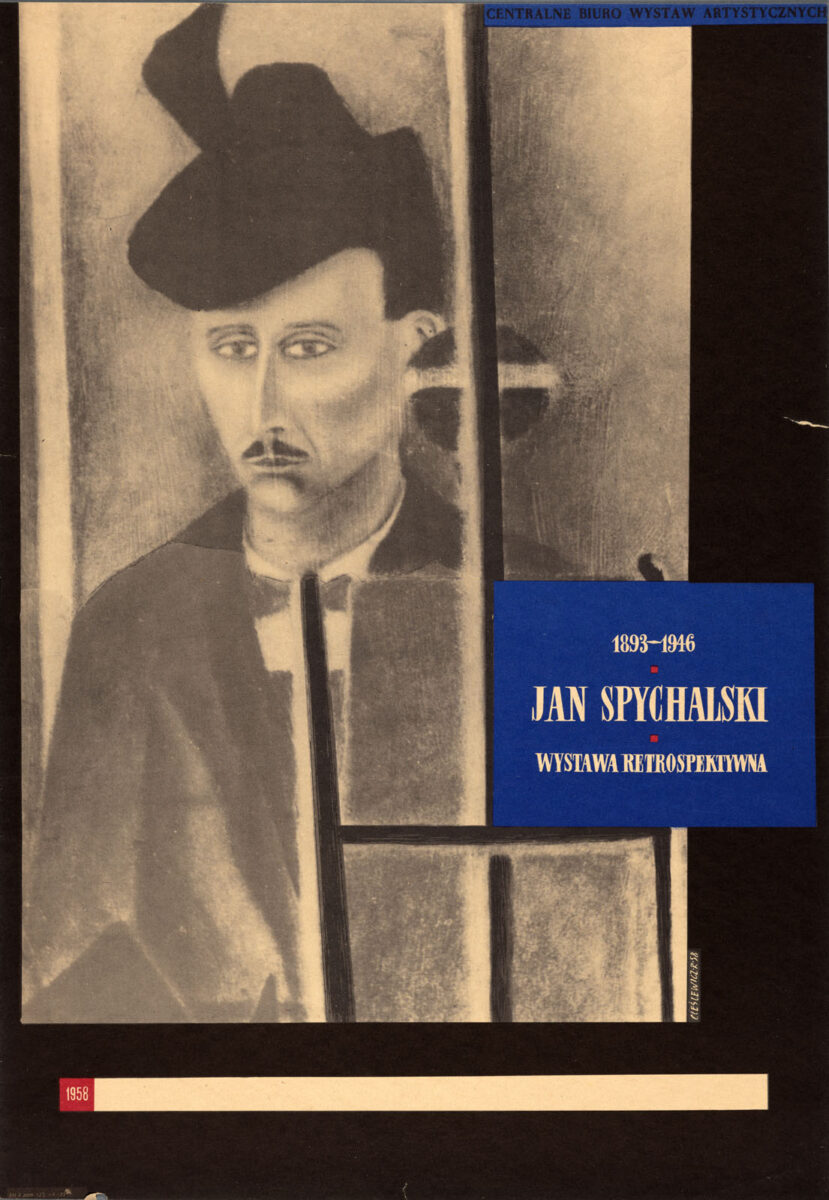 Okładka - Jan Spychalski 1893–1946. Wystawa retrospektywna. Zachęta, Warszawa