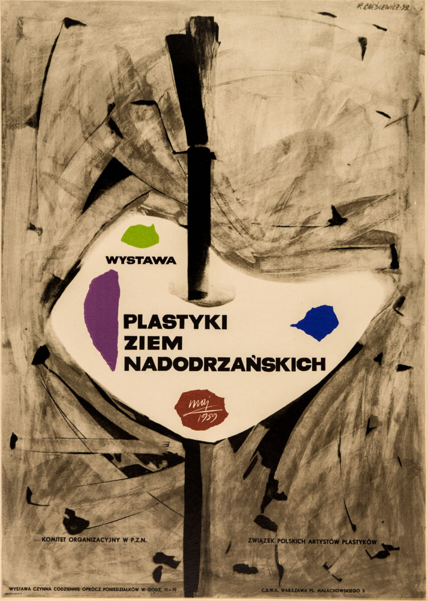Okładka - Wystawa Plastyki Ziem Nadodrzańskich, maj 1959