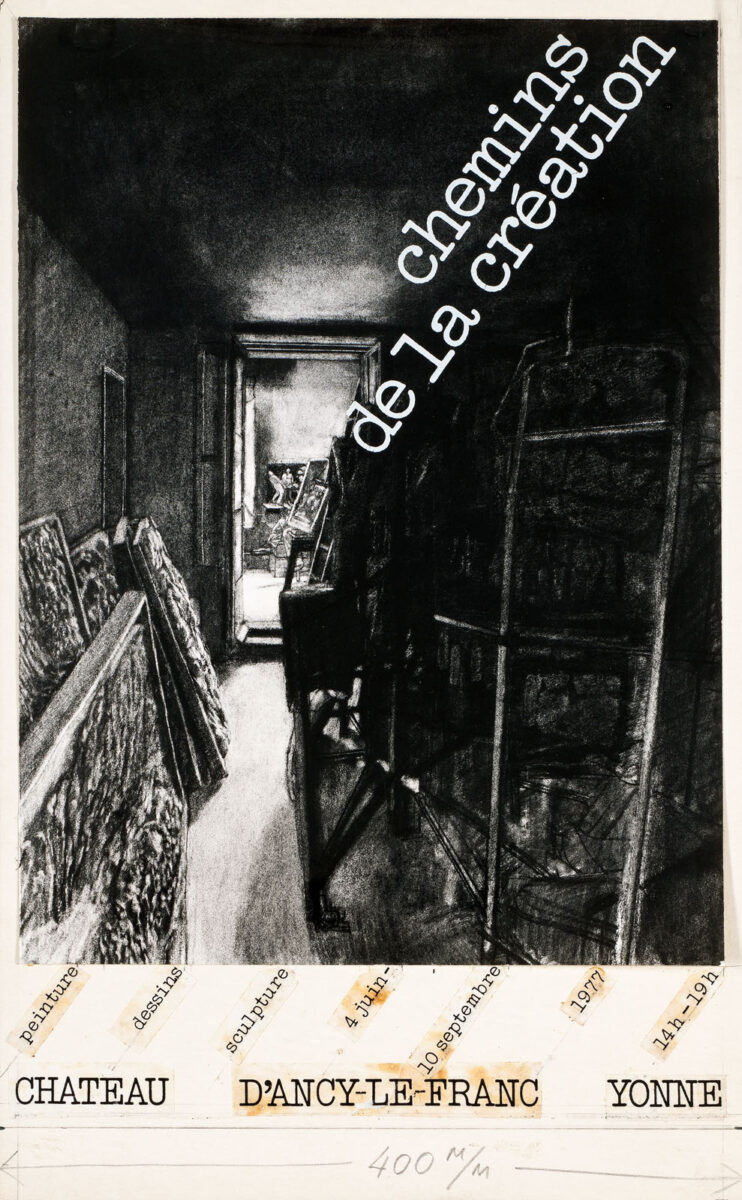 Okładka - Chemins de la creation. Château d'Ancy-Le-Franc, Yonne. Peinture, dessins, sculpture. 4 juin – 10 septembre 1977