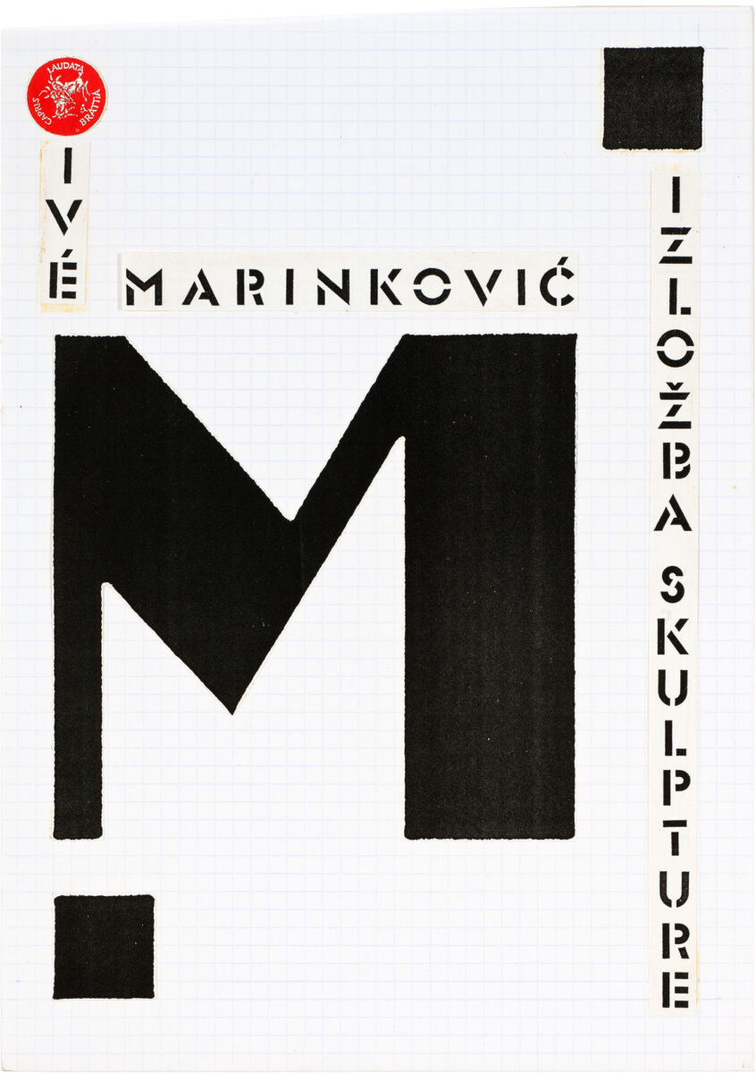 Okładka - Ivé Marinković. Izložba skulpture