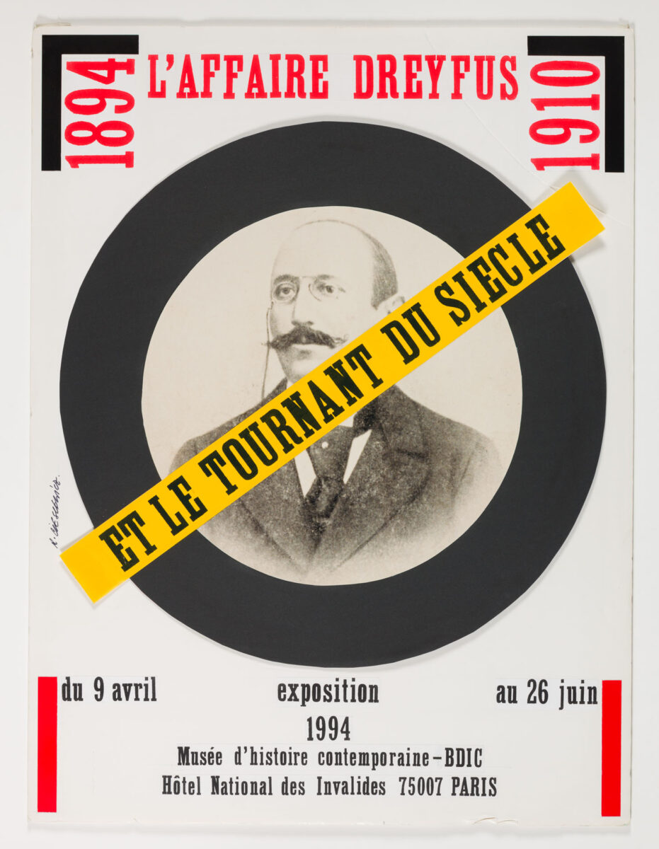 Okładka - L'Affaire Dreyfus 1894–1910 et le tournant du siécle, Musée d'histoire contemporaine – BDIC 1994, exposition du 9 avril au 26 juin 1994