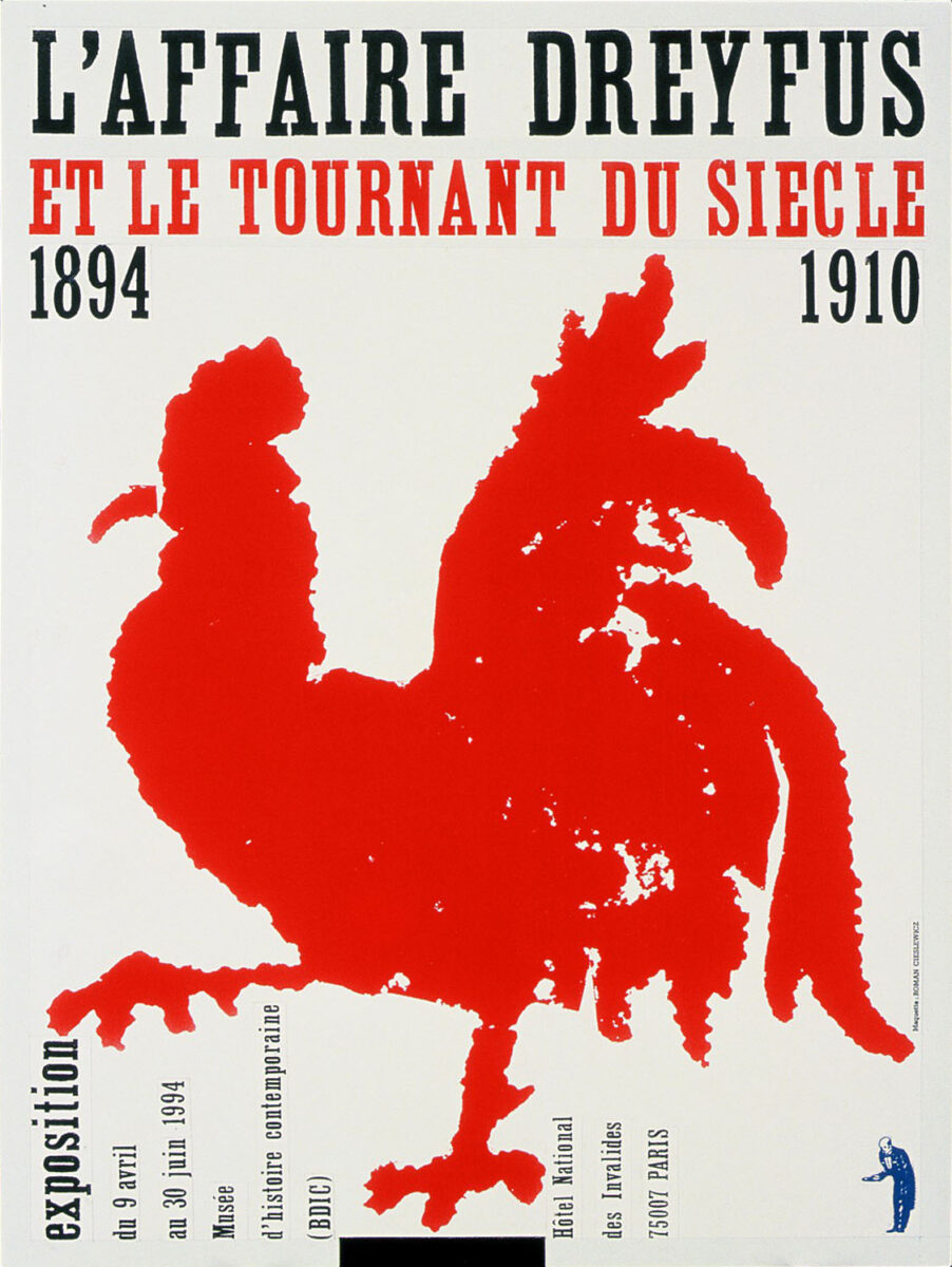 Okładka - L'Affaire Dreyfus 1894–1910 et le tournant du siécle, Musée d'histoire contemporaine – BDIC 1994, exposition du 9 avril au 26 juin 1994