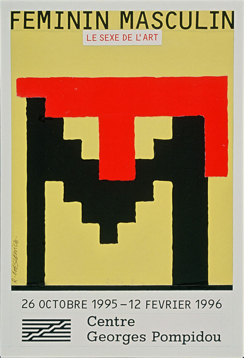 Okładka - Feminin – masculin. Le sexe de l'art. 26 octobre 1995 – 12 février 1996, Centre Georges Pompidou