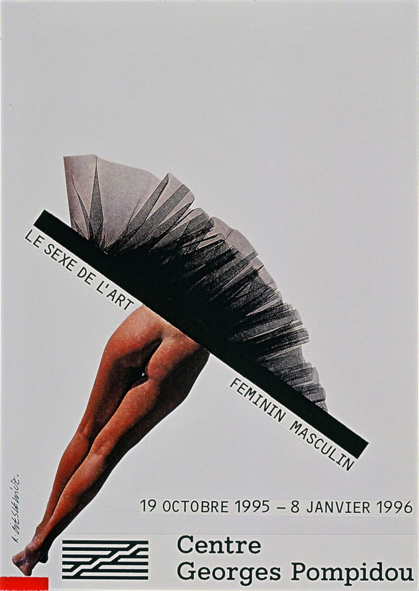 Okładka - Feminin – masculin. Le sexe de l'art, 19 octobre 1995 – 8 janvier 1996, Centre Georges Pompidou