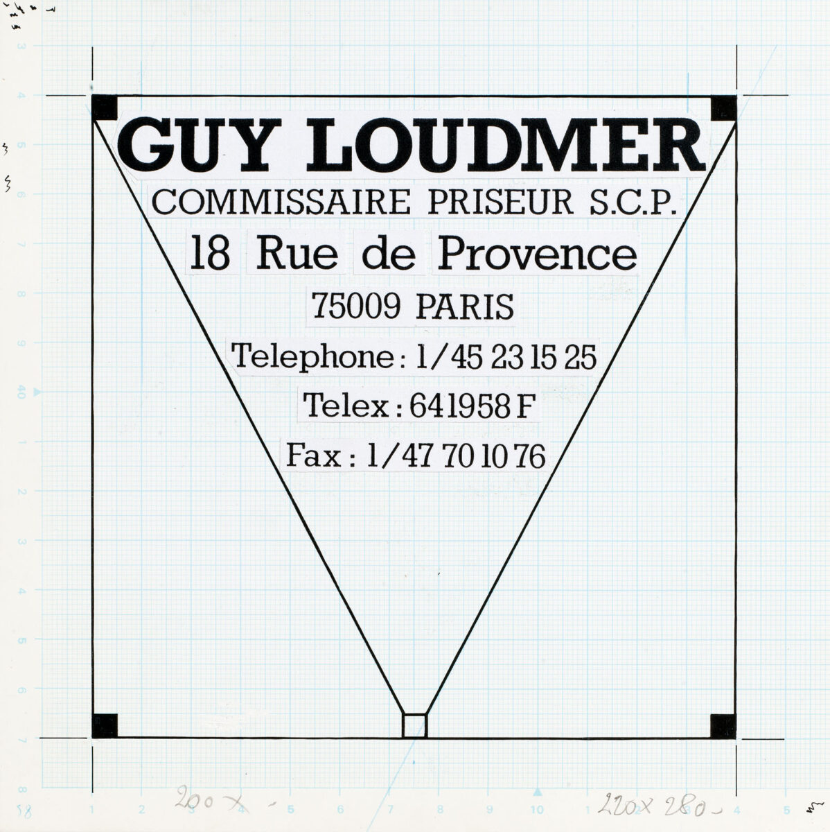 Okładka - Guy Loudmer & Fils. Commissaire-priseur [logo]