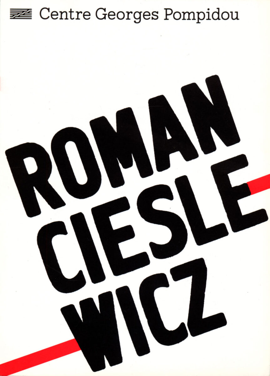 Okładka - Roman Cieslewicz, Centre Georges-Pompidou