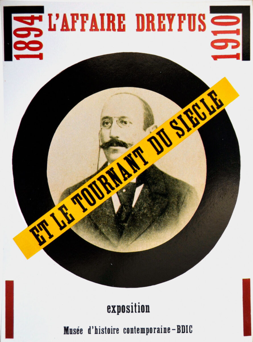 Okładka - L'Affaire Dreyfus 1894–1910 et le tournant du siècle, exposition Musée d'histoire contemporaine – BDIC