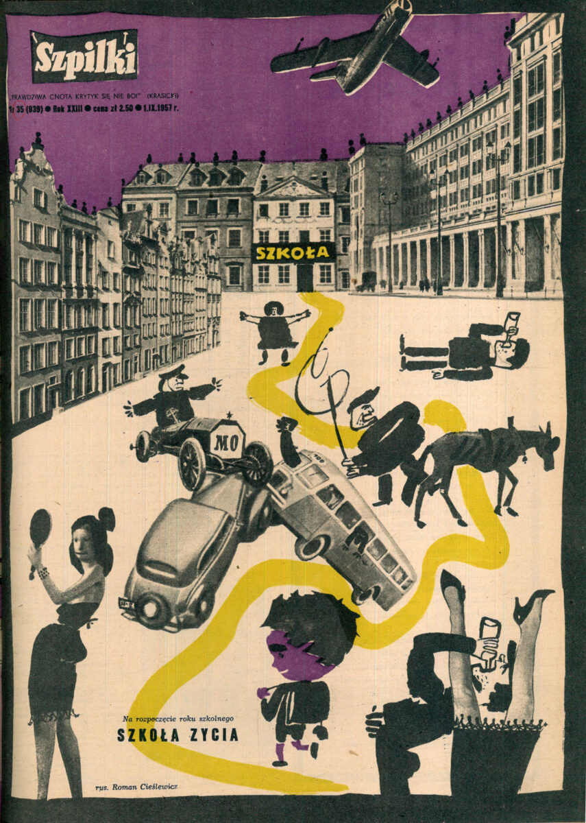 Okładka - Szpilki 1957/35