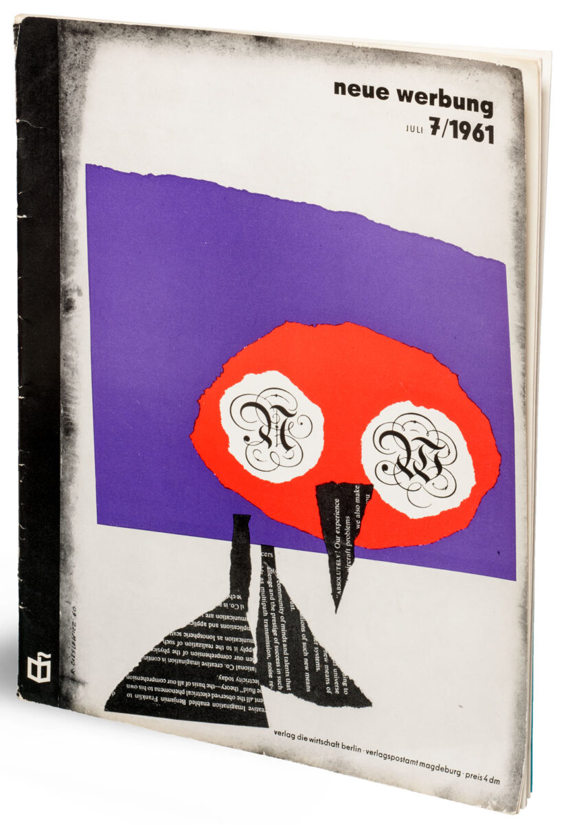 Okładka - Neue Werbung, Juli 7/1961