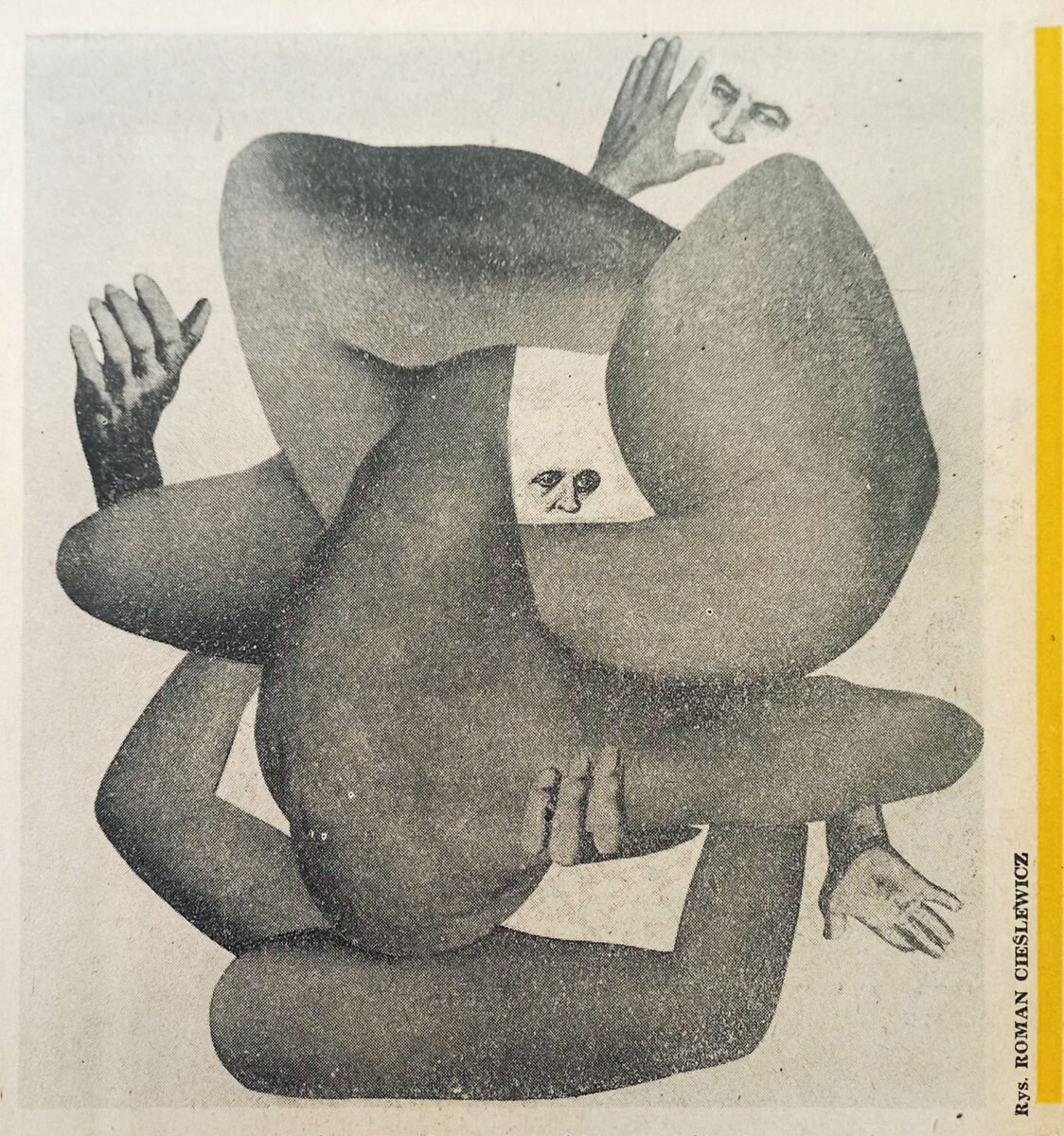 Okładka - [Ilustracja w czasopiśmie „Przegląd Kulturalny” 1960/51–52]