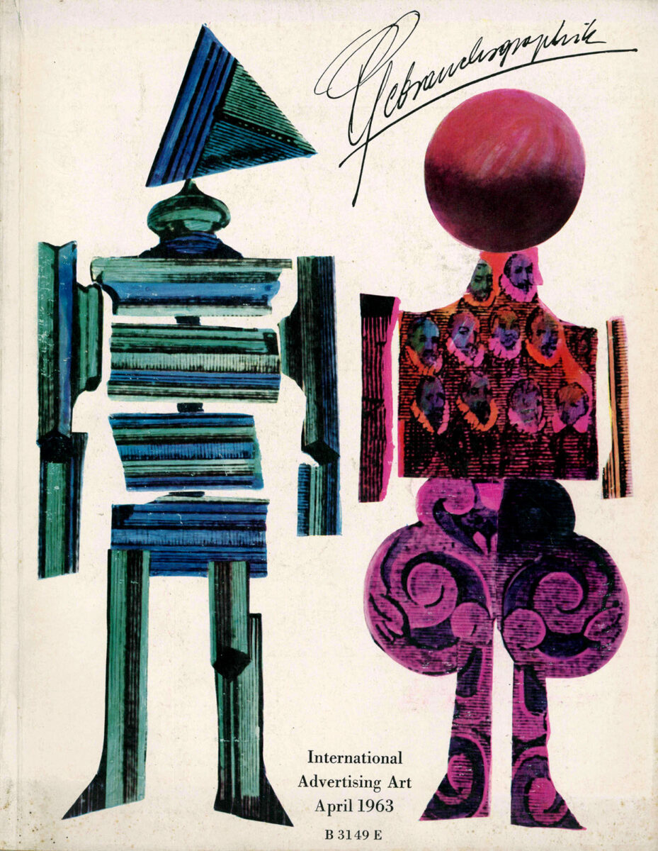 Okładka - Gebrauchsgraphik 1963/4
