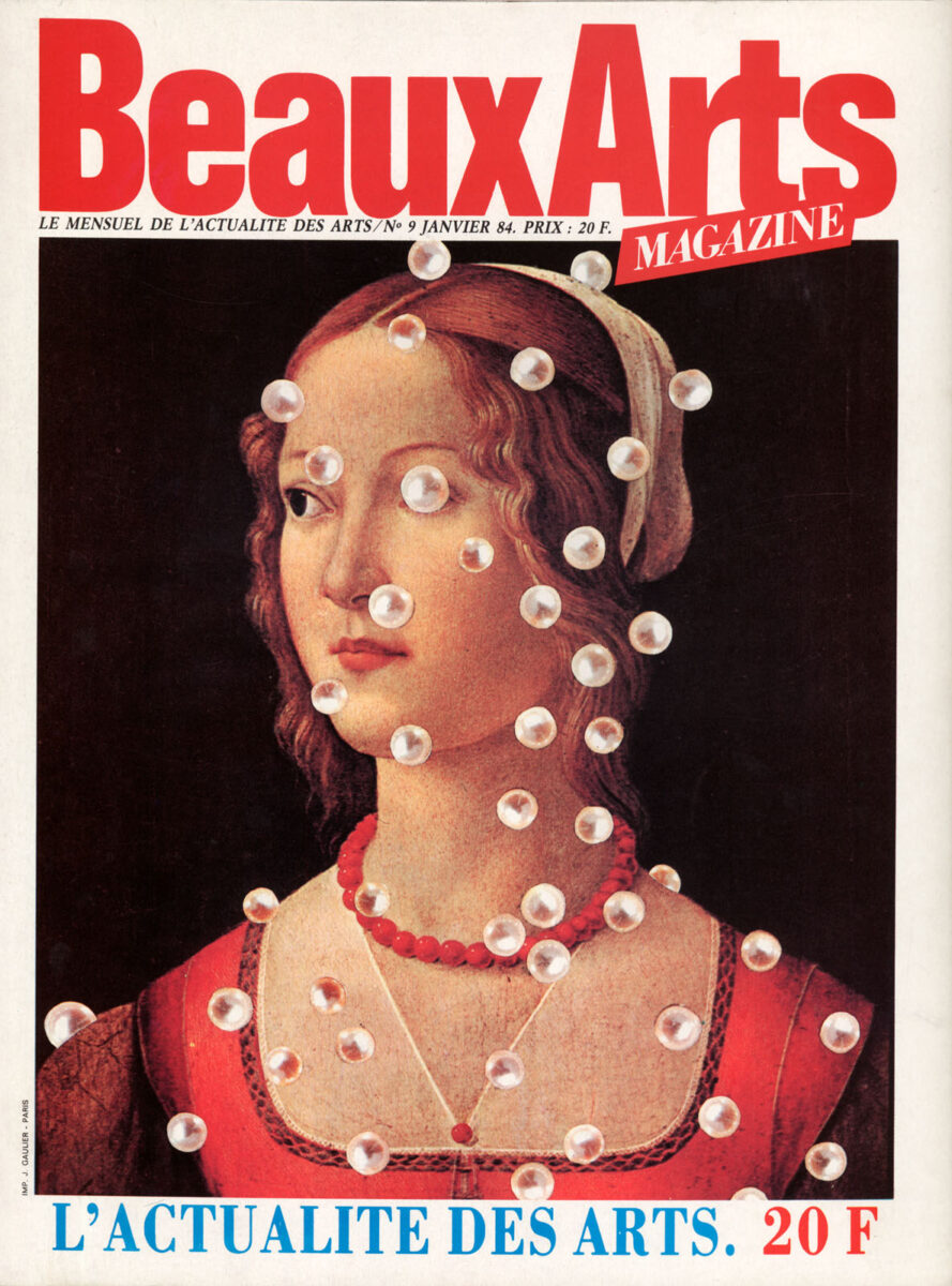 Okładka - Beaux Arts Magazine 1984/9