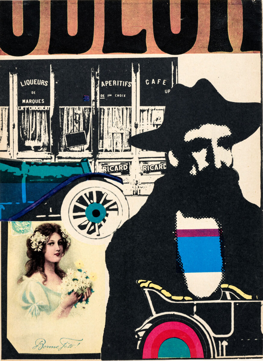 Cover - Ty i Ja. 1965/11. Ilustracja do opowiadania E. Hemingway'a „Ruchome święto”