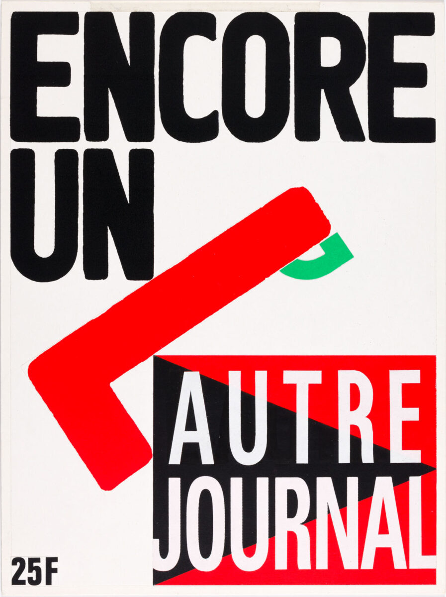 Okładka - L'Autre Journal, Encore un