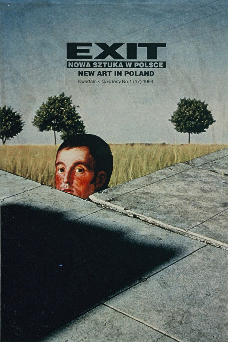 Okładka - Exit. Nowa Sztuka w Polsce, Kwartalnik No. 1, 1994