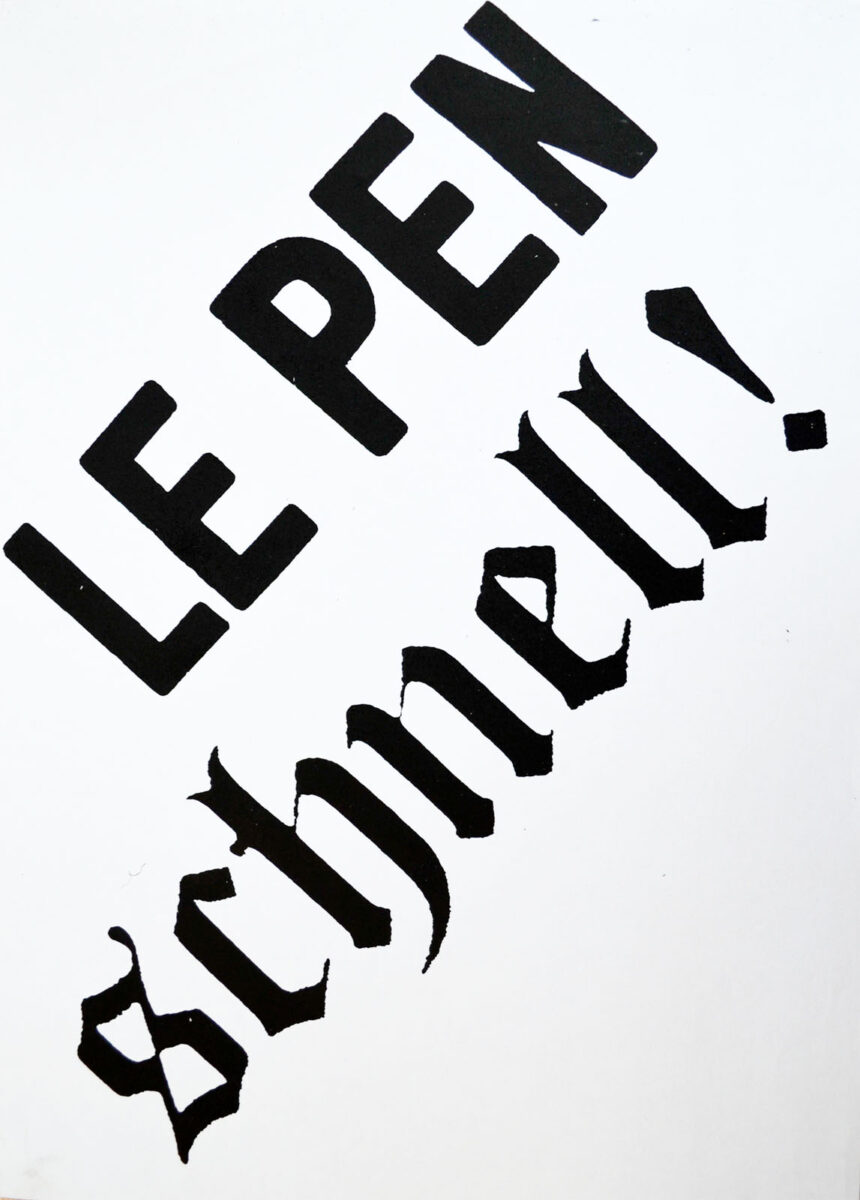 Okładka - Le Pen schnell!