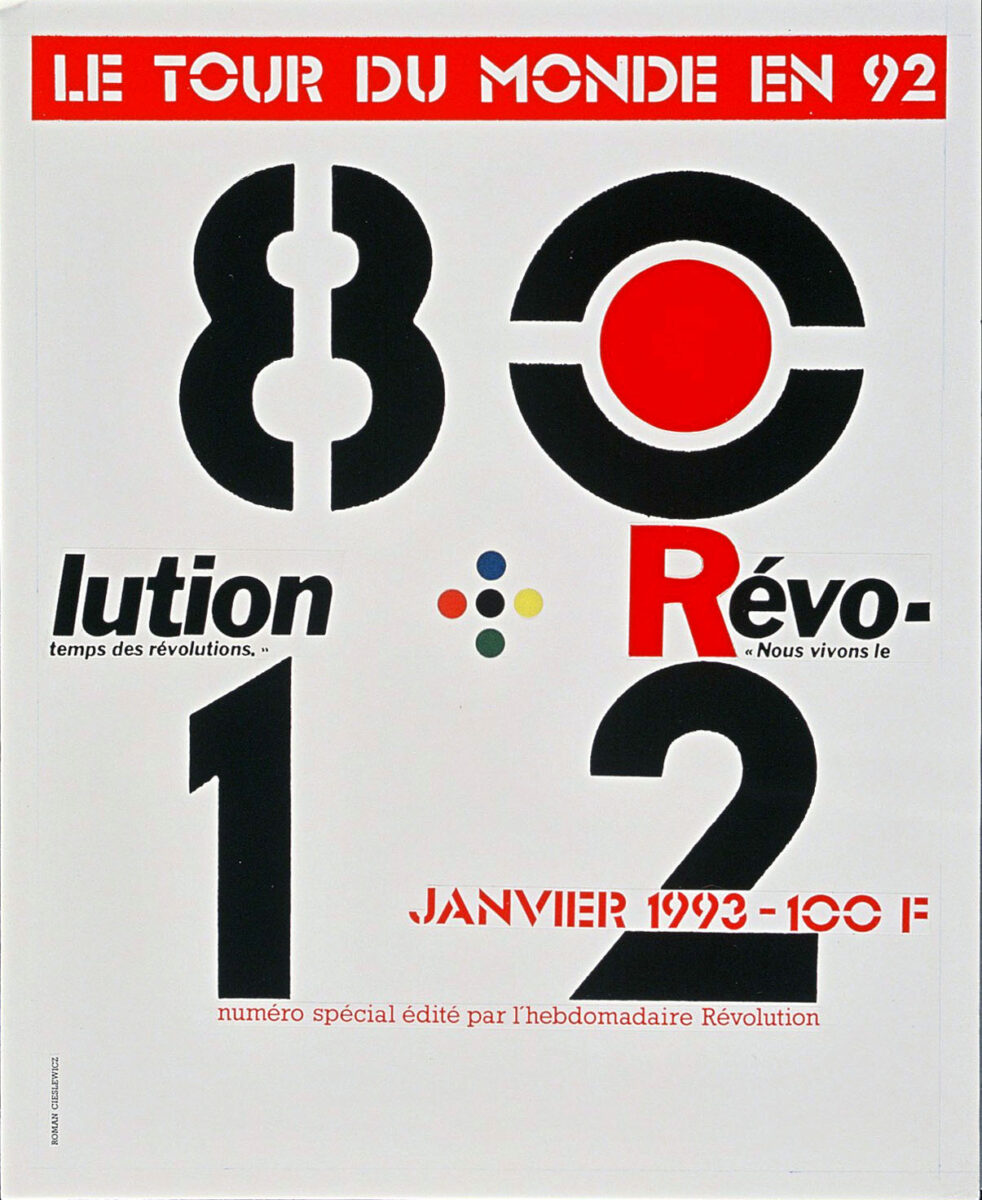 Okładka - Révolution 1993 / Janvier. Le tour du monde en 92