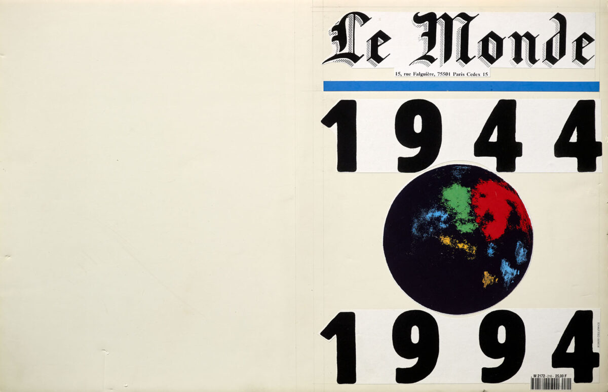 Cover - Le Monde 1944–1994