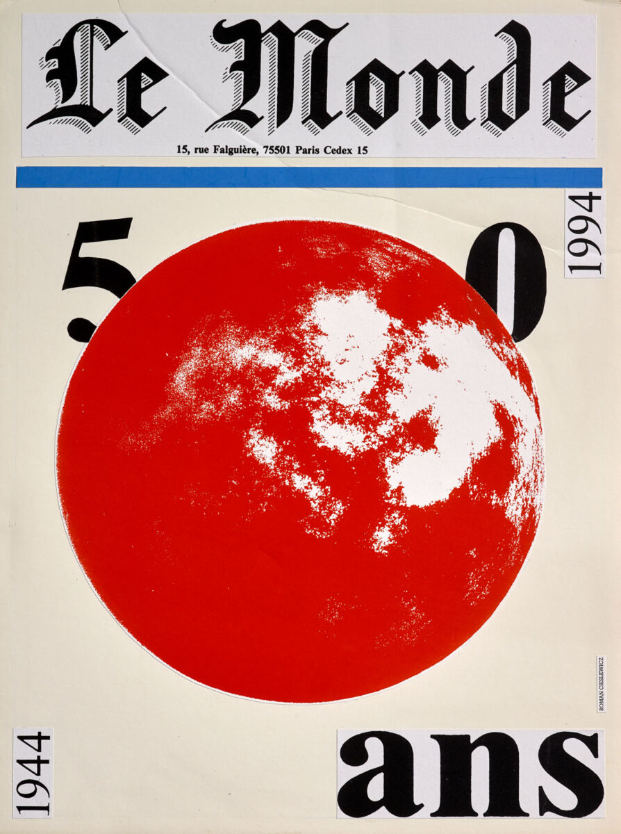 Cover - Le Monde 1944–1994, 50 ans