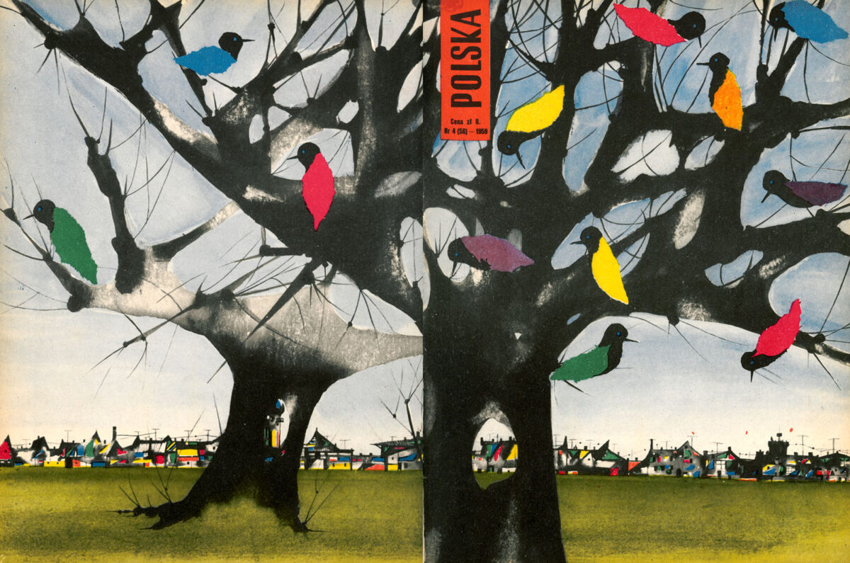 Cover - Polska 1959/4 „Pejzaż”