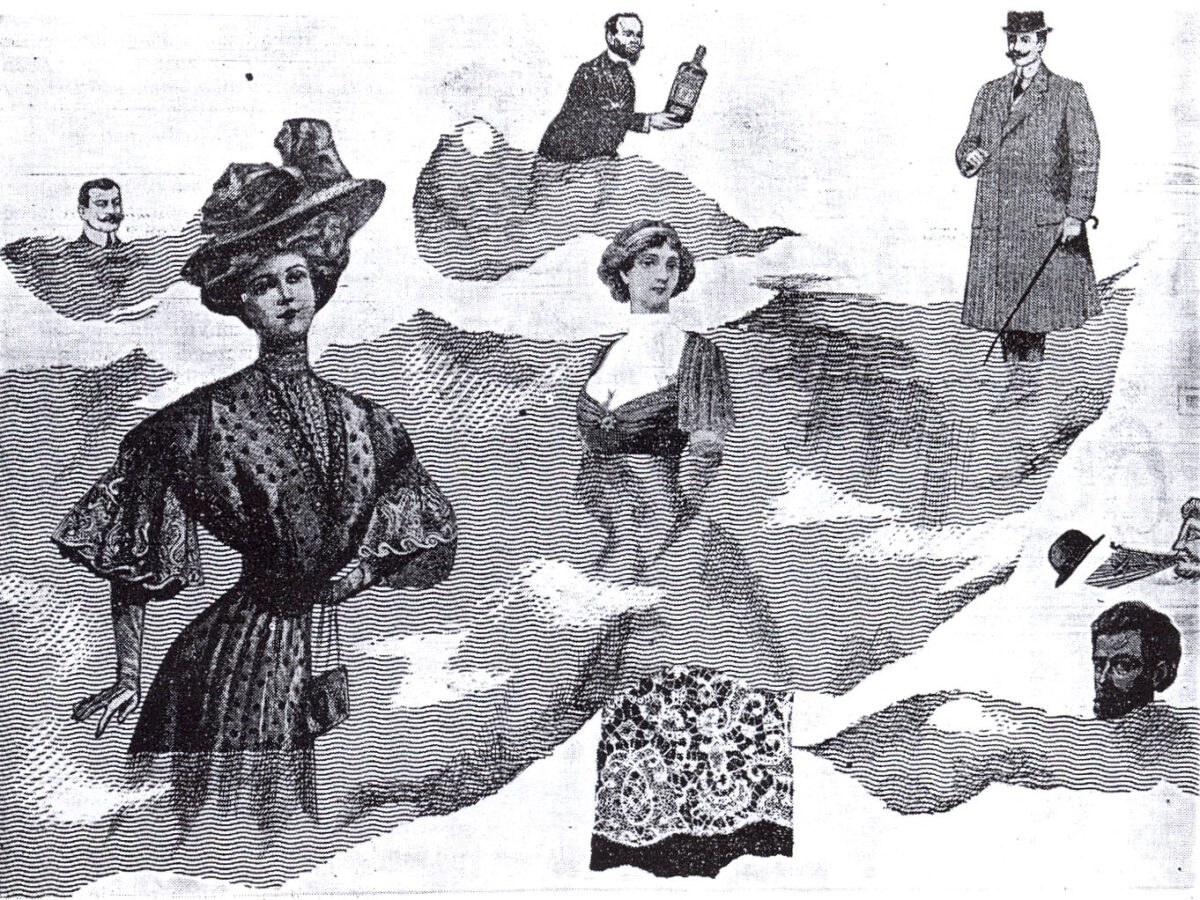 Cover - [ilustracja do opowiadania Bolesława Prusa „W górach”, Polska 1959/8]