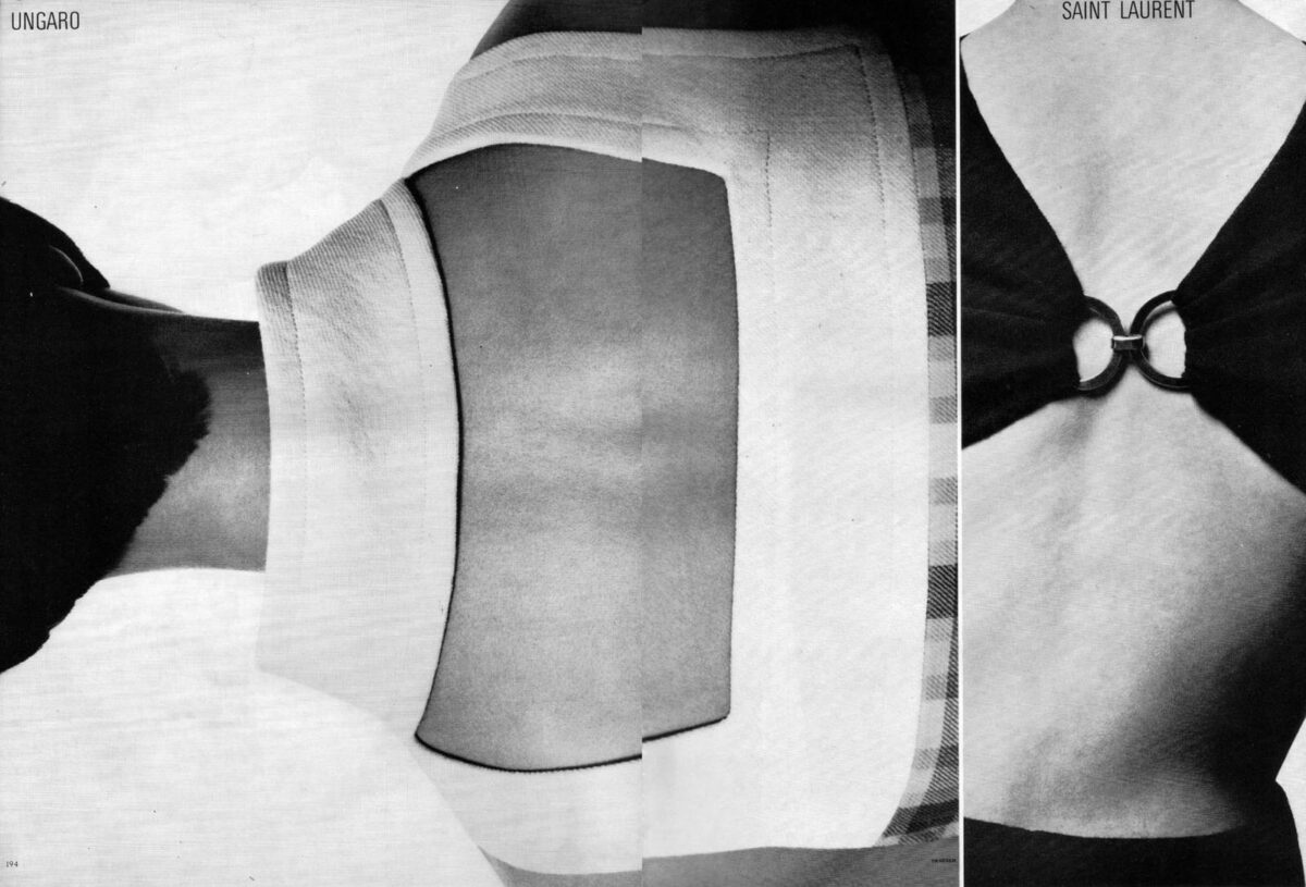 Okładka - Vogue 1966/3, Ungaro – Saint Laurent