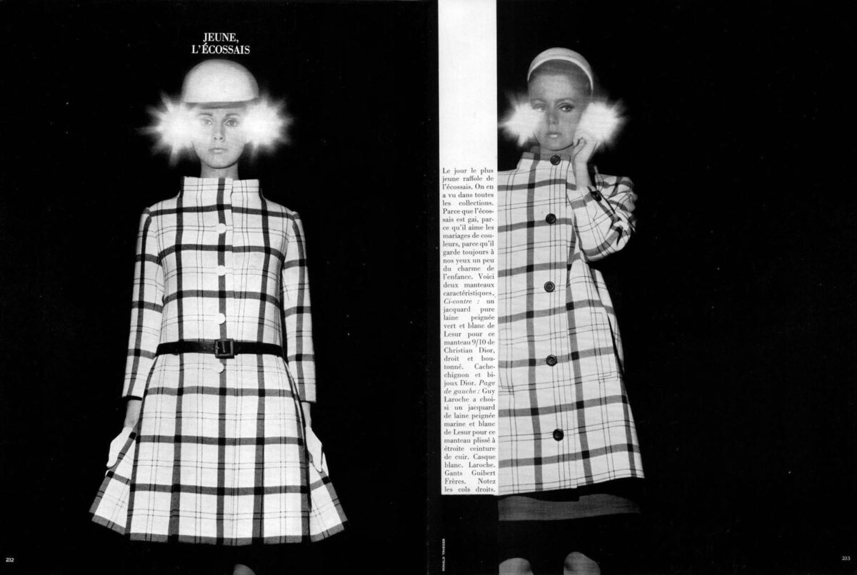 Okładka - Vogue 1966/3, Jeunes, l'écossais
