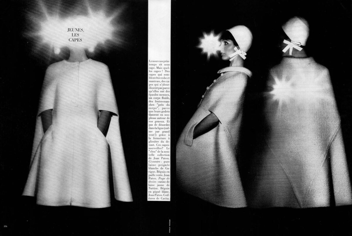 Okładka - Vogue 1966/3, Jeunes, les capes