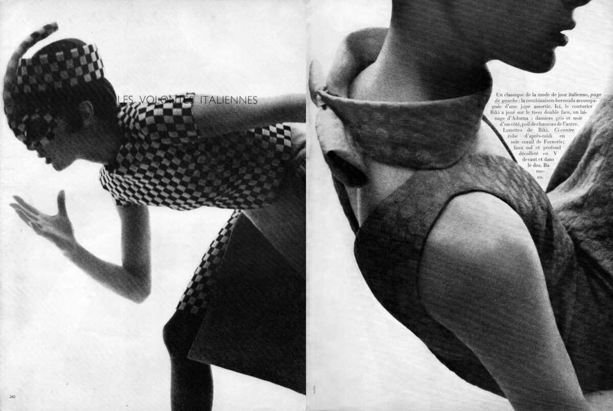 Okładka - Vogue 1966/3, Les volontés italiennes
