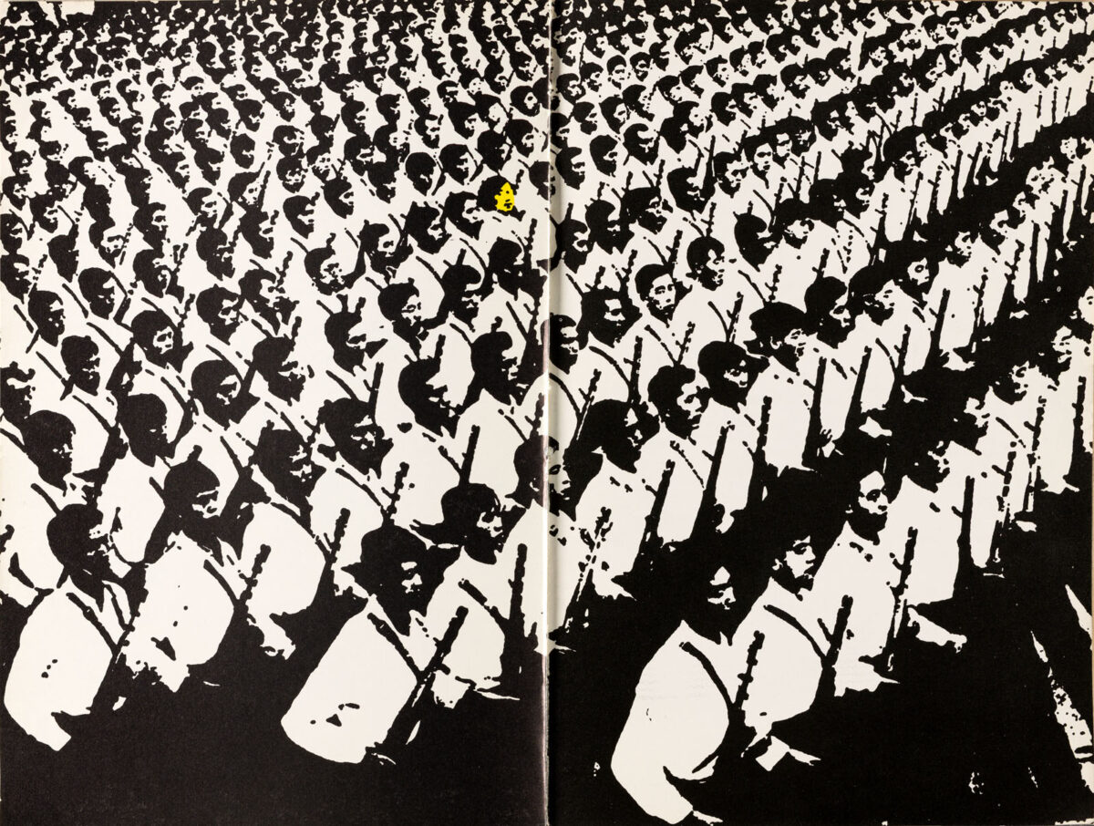 Okładka - Opus International 1967/2, Jean-Luc Godard, La Cahier de la La Chinoise