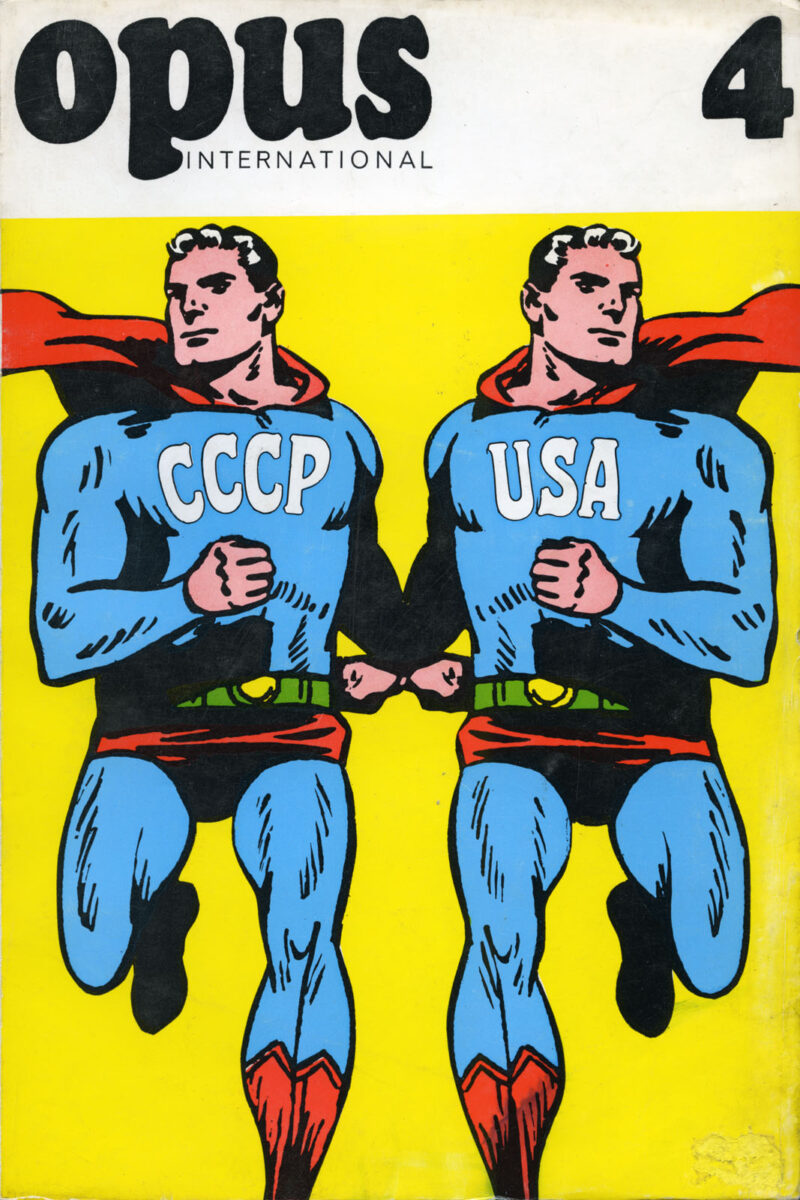 Cover - Opus International 1967/4 (L'Art soviétique / L'Art USA)