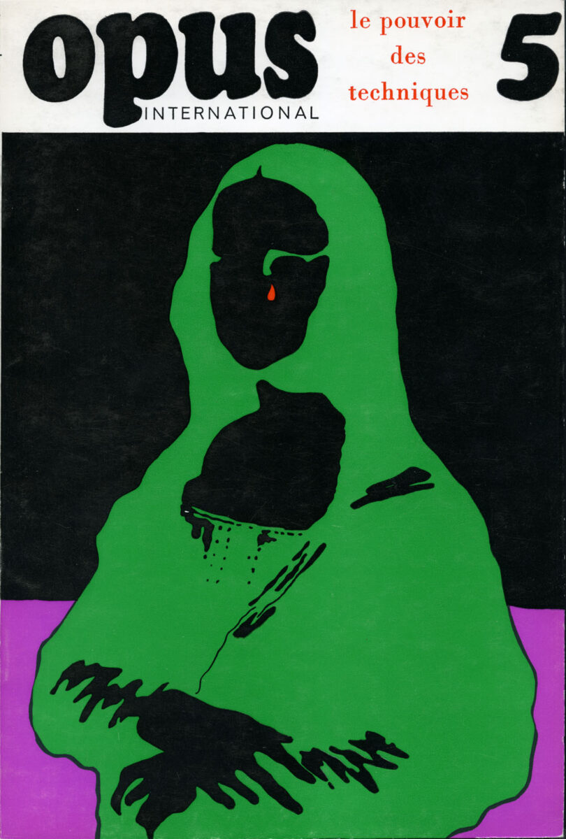 Cover - Opus International 1968/5 (Le pouvoir des techniques)
