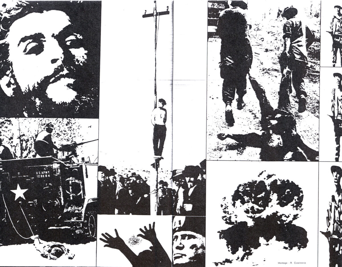 Okładka - Opus International 1968/7, [La Violence]