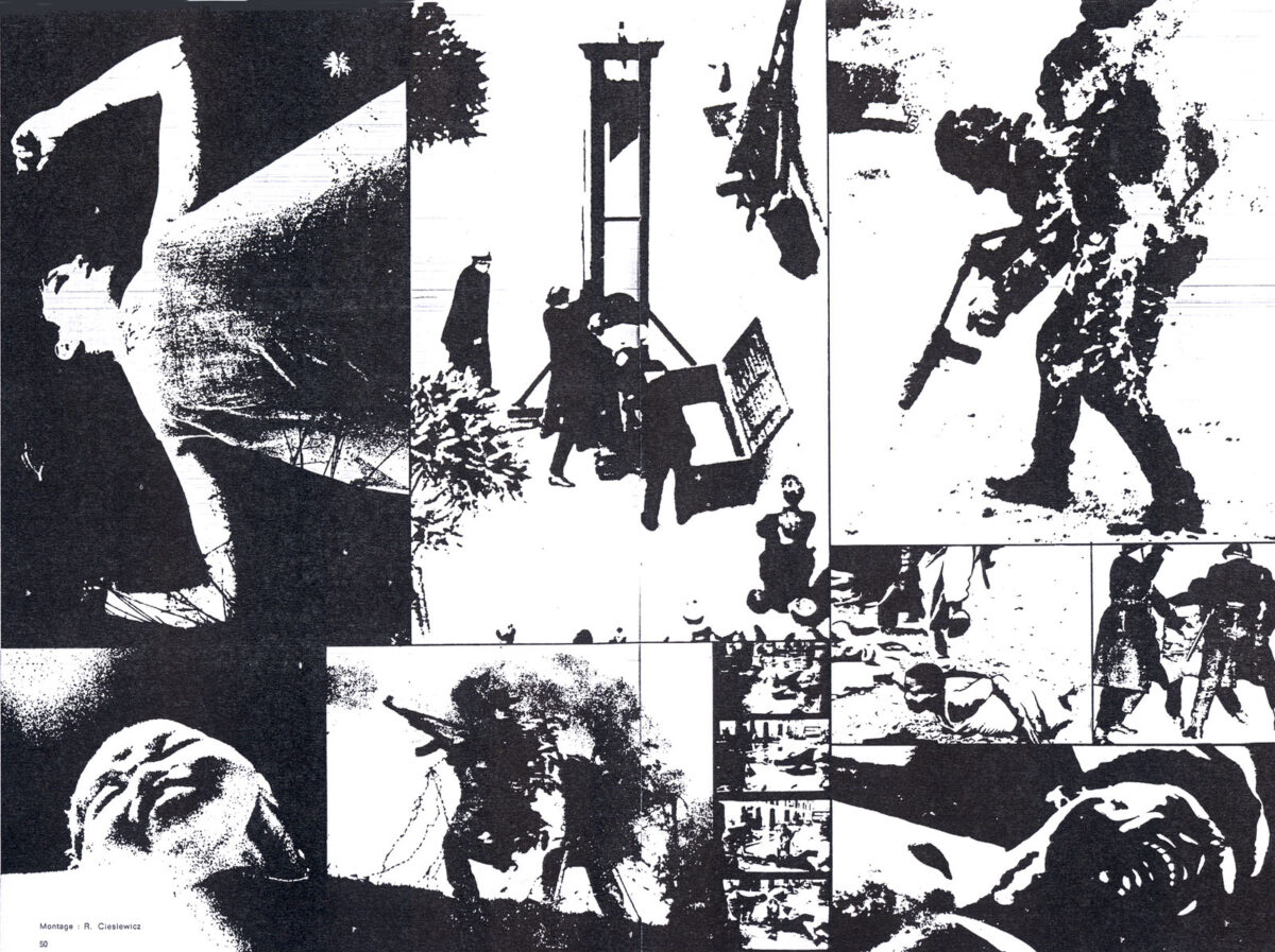 Okładka - Opus International 1968/7, [La Violence]