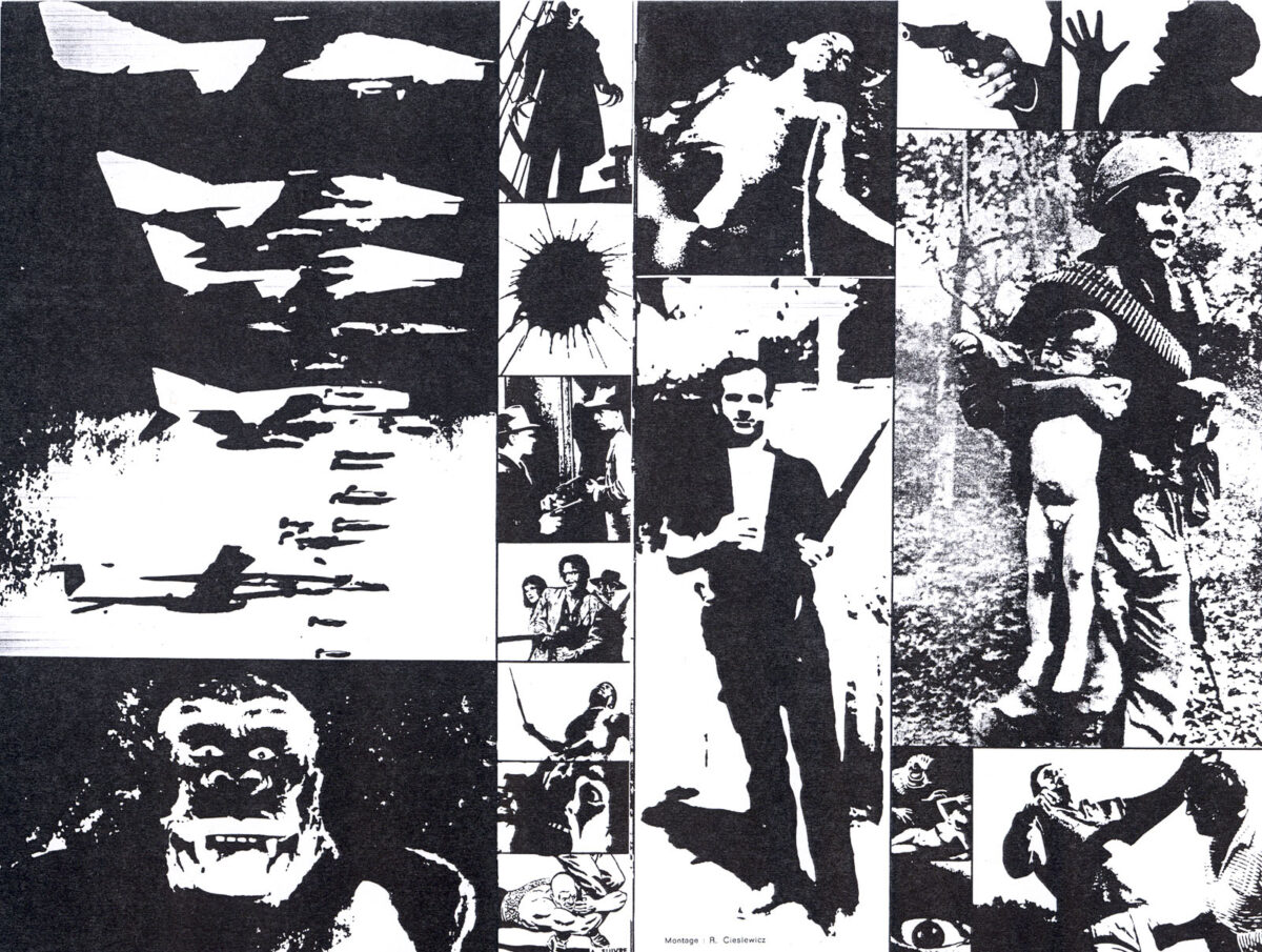 Okładka - Opus International 1968/7, [La Violence]