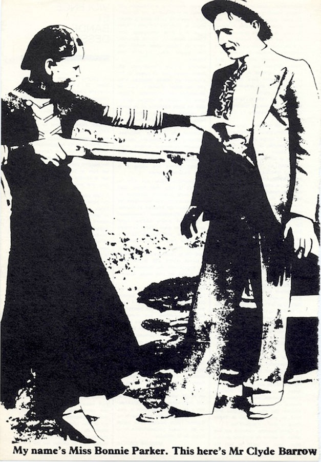 Okładka - Opus International 1968/7, My name is Miss Bonnie Parker