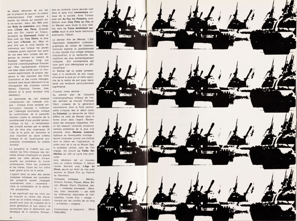Okładka - [Opus International 1968/9, s. 68-69]