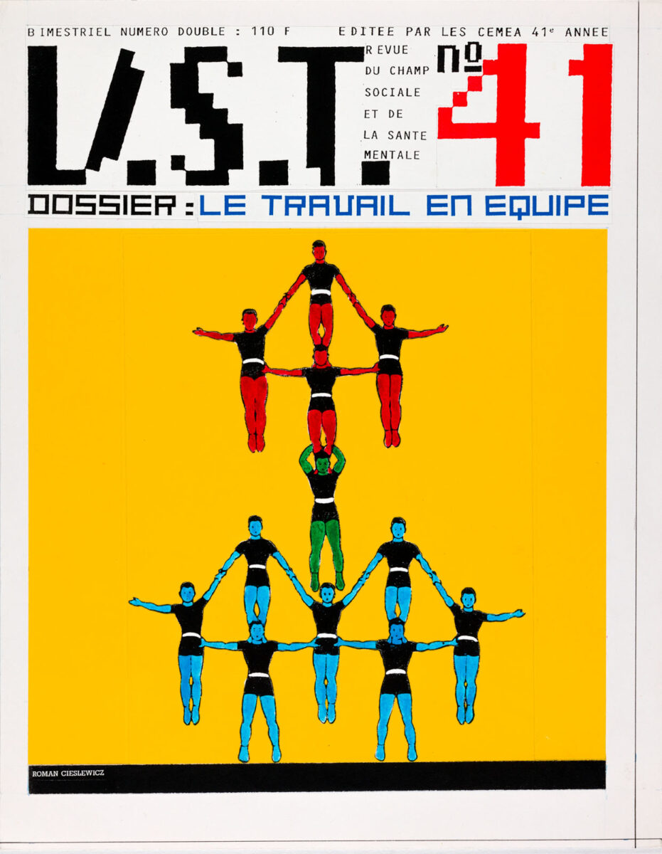 Okładka - VST 1995/41, Dossier: Le Travail en équipe