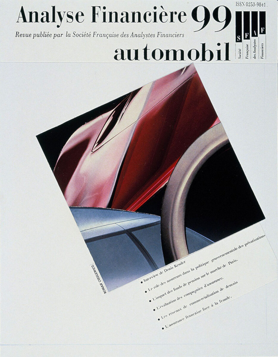 Okładka - Analyse Financière N°99. Automobil