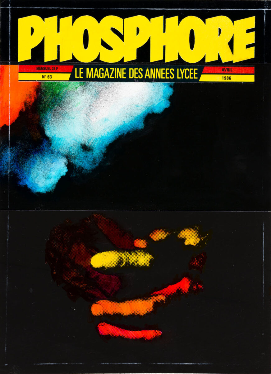 Okładka - Phosphore nr 63, avril 1986