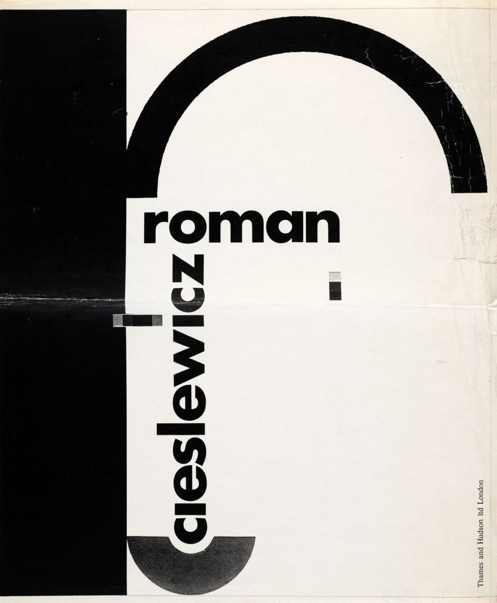Cover - roman cieslewicz, Thames and Hudson ltd London