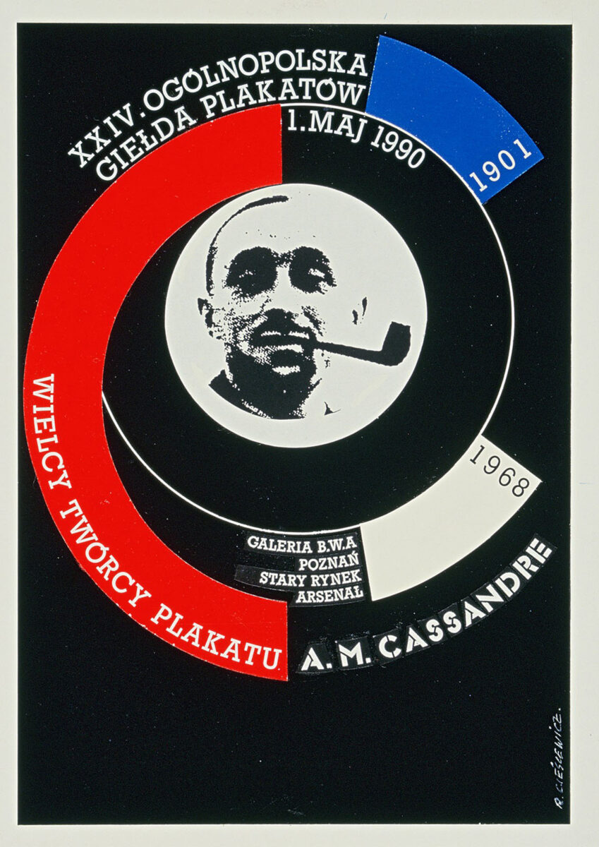 Okładka - XXIV. Ogólnopolska Giełda Plakatów. Wielcy Twórcy Plakatu. A. M. Cassandre 1901–1968
