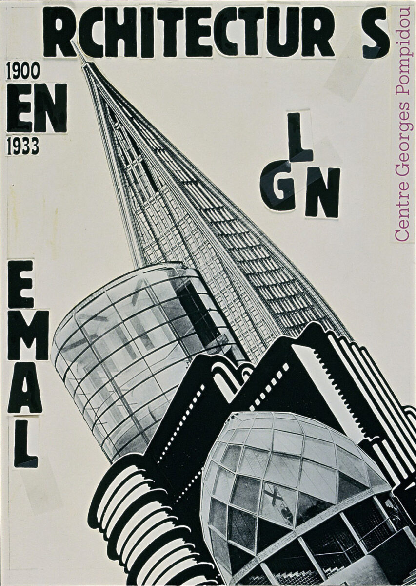 Okładka - [Architectures en Allemagne 1900–1933] Centre Georges Pompidou