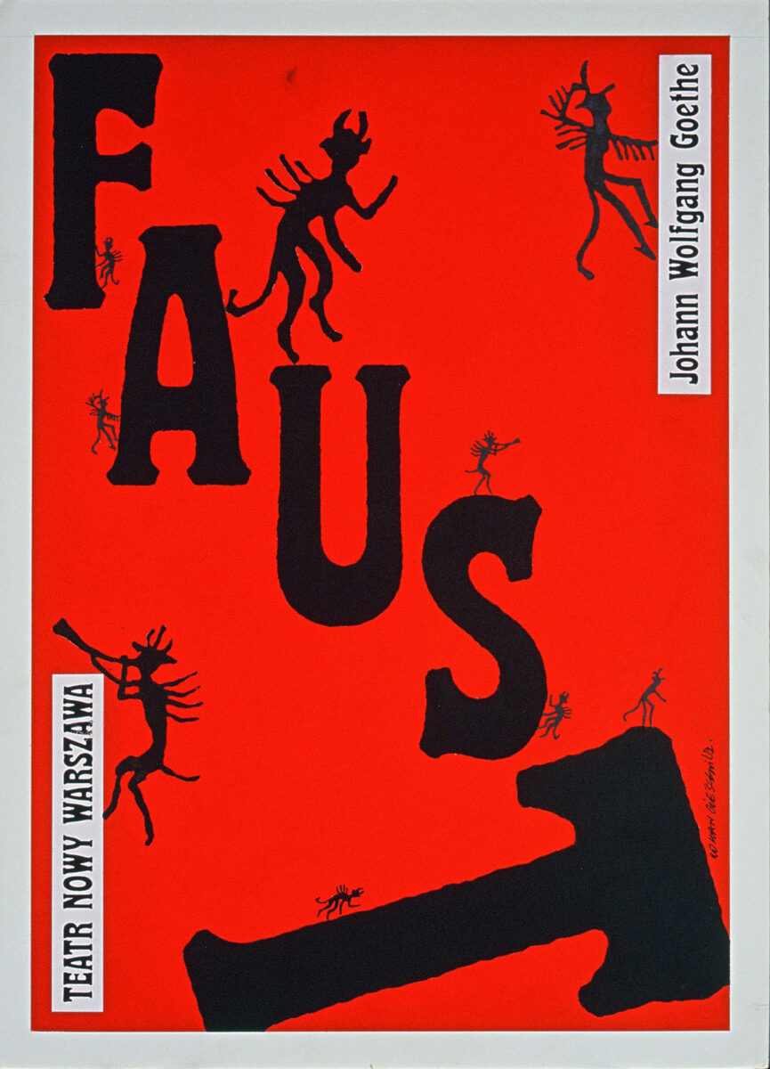 Okładka - Faust, Johann Wolfgang Goethe. Teatr Nowy Warszawa